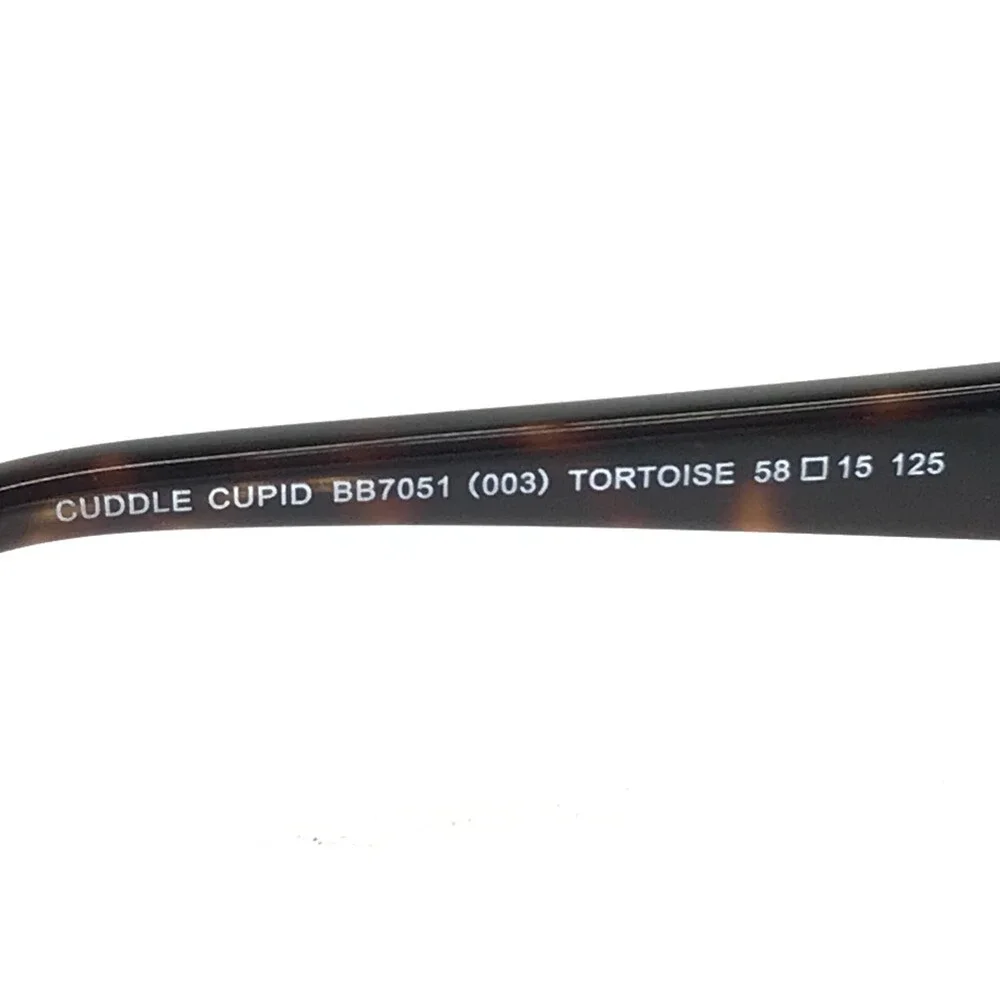 Bebe Eyeglasses Frames CUDDLE CUPID BB7051 003 TORTOISE Oversized 58-15-125
